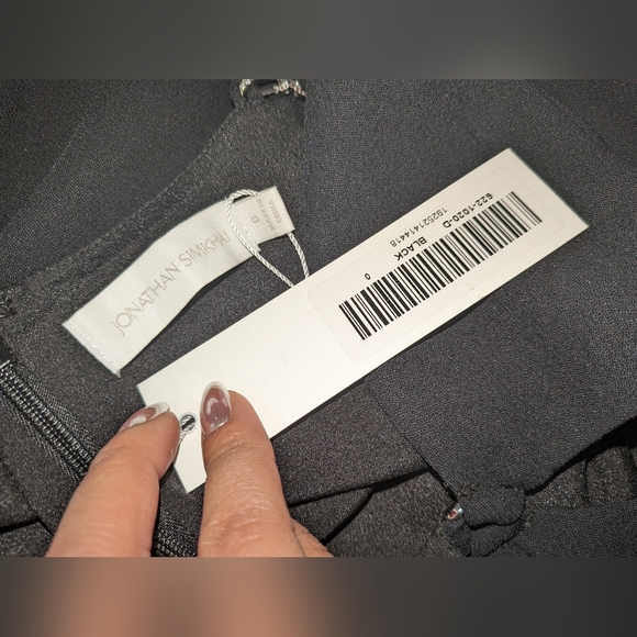 6. NWT JONATHAN SIMKHAI ELLIS CUT OUT MINI DRESS - Picture 6 of 9